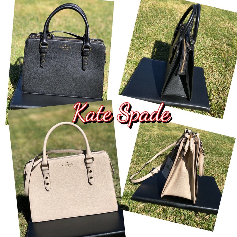 Kate Spade purse bag tote zippered shoulder Lise